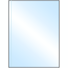 8.5" x 11"  Sheet Label