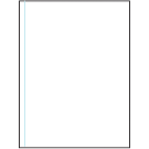 8.5" x 11"  Sheet Label