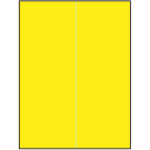 8.5" x 11"  Sheet Label