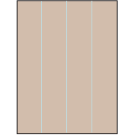 8.5" x 11"  Sheet Label