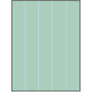 8.5" x 11"  Sheet Label