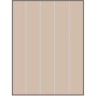 8.5" x 11"  Sheet Label