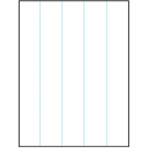 8.5" x 11"  Sheet Label