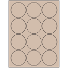 2.5" x 2.5"  Sheet Label