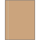 8.5" x 11"  Sheet Label