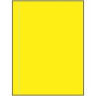 8.5" x 11"  Sheet Label