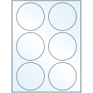 3.33" x 3.33"  Sheet Label