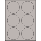 3.33" x 3.33"  Sheet Label
