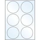3.33" x 3.33"  Sheet Label