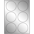 3.33" x 3.33"  Sheet Label