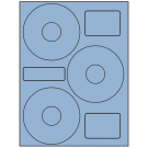 4.52" x 4.52"  Sheet Label