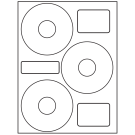 4.52" x 4.52"  Sheet Label