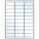 2.625" x 1"  Sheet Label