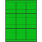 2.625" x 1"  Sheet Label