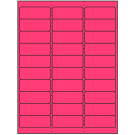 2.625" x 1"  Sheet Label