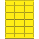 2.625" x 1"  Sheet Label