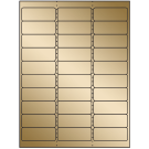 2.625" x 1"  Sheet Label