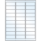 2.625" x 1"  Sheet Label