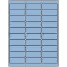 2.625" x 1"  Sheet Label