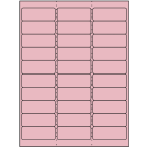 2.625" x 1"  Sheet Label