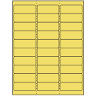 2.625" x 1"  Sheet Label