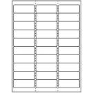 2.625" x 1"  Sheet Label