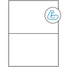 8.5" x 5.5"  Sheet Label