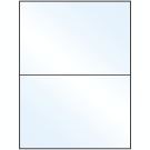 8.5" x 5.5"  Sheet Label