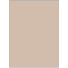 8.5" x 5.5"  Sheet Label