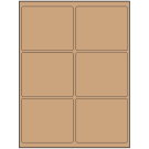 4" x 3.25"  Sheet Label