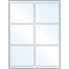 4" x 3.25"  Sheet Label