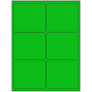 4" x 3.25"  Sheet Label