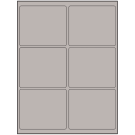 4" x 3.25"  Sheet Label