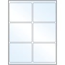 4" x 3.25"  Sheet Label