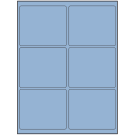 4" x 3.25"  Sheet Label