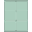 4" x 3.25"  Sheet Label