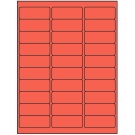 2.625" x 1"  Sheet Label