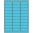 2.625" x 1"  Sheet Label