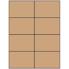 4.25" x 2.75"  Sheet Label