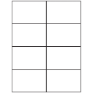 4.25" x 2.75"  Sheet Label