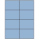 4.25" x 2.75"  Sheet Label