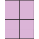 4.25" x 2.75"  Sheet Label