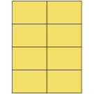 4.25" x 2.75"  Sheet Label