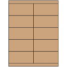 4.25" x 2"  Sheet Label