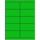 4.25" x 2"  Sheet Label