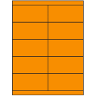 4.25" x 2"  Sheet Label