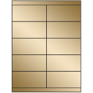 4.25" x 2"  Sheet Label