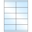 4.25" x 2"  Sheet Label