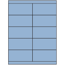 4.25" x 2"  Sheet Label