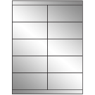 4.25" x 2"  Sheet Label